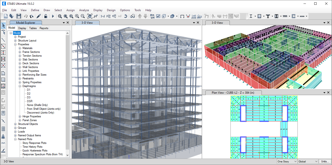 Structural Analysis Software Integrated with Architecture