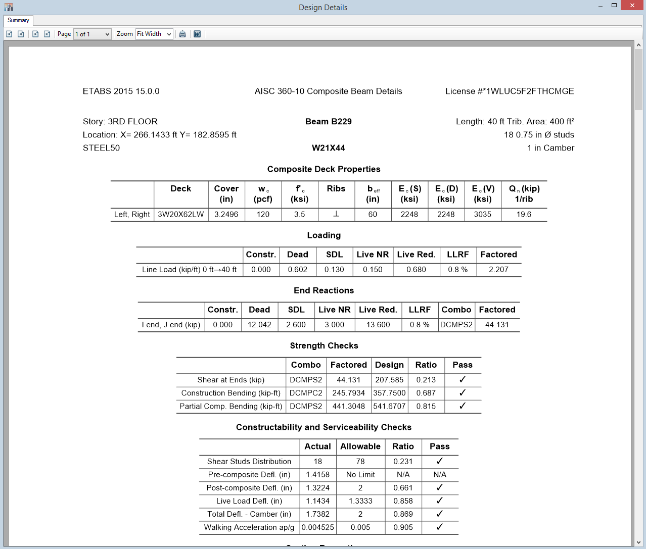 [تصویر:  ETABS-2015-Composite-Beam-Design-Checks.png]