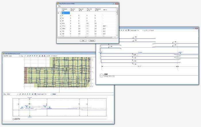 Rebar Design And Detailing Data Chart