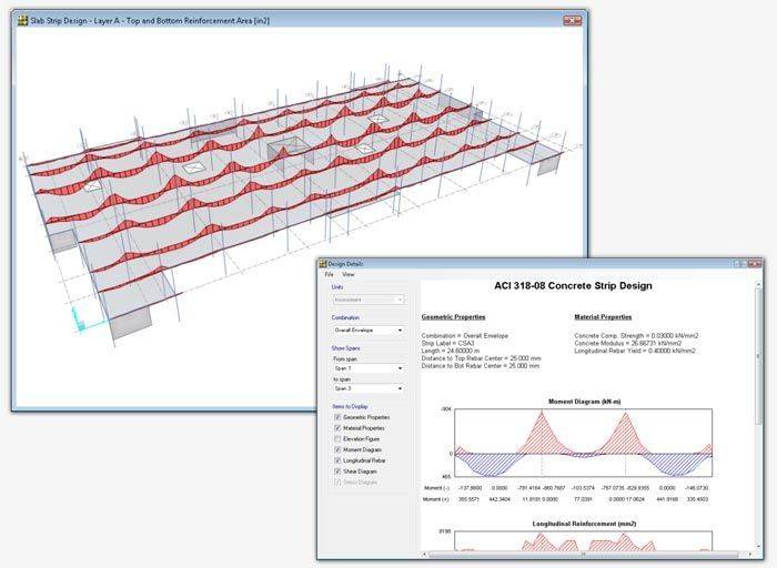 Rebar Design And Detailing Data Chart